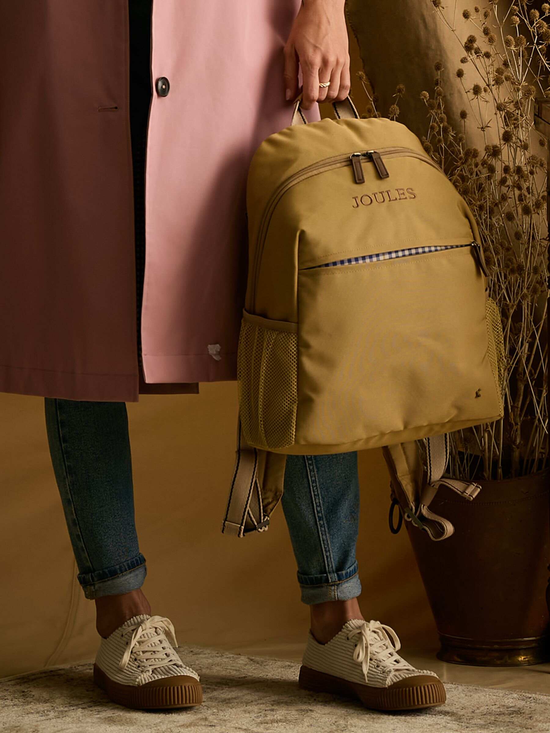 Epwell Tan Brown Small Joules Travel Backpack