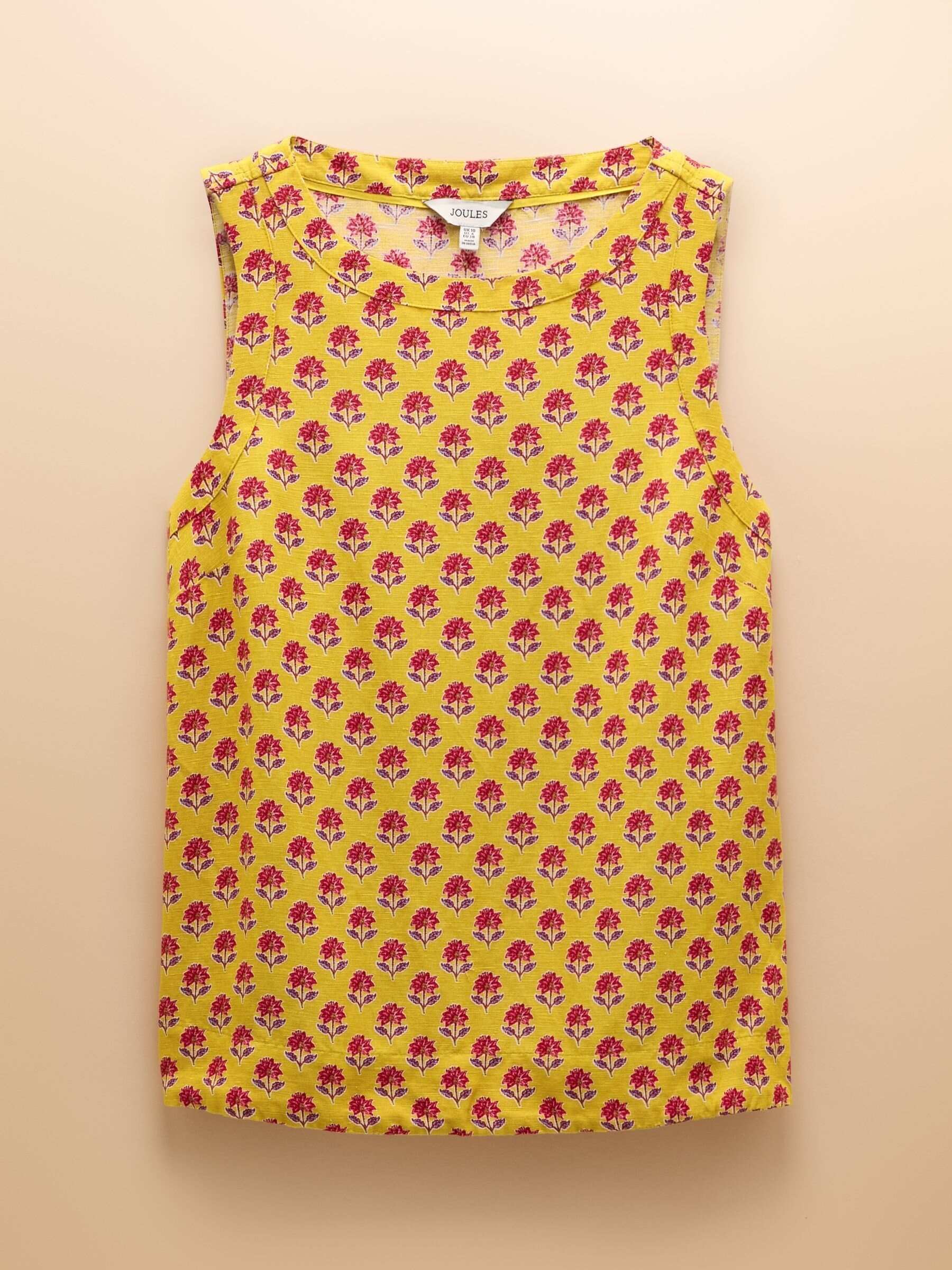 Cove Provence Yellow Sleeveless Top