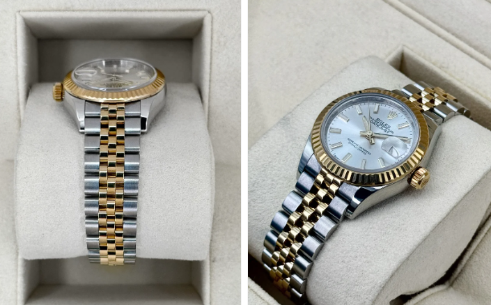 2020 Rolex Lady Datejust 28mm 279173 Two-Tone Jubilee Silver Dial