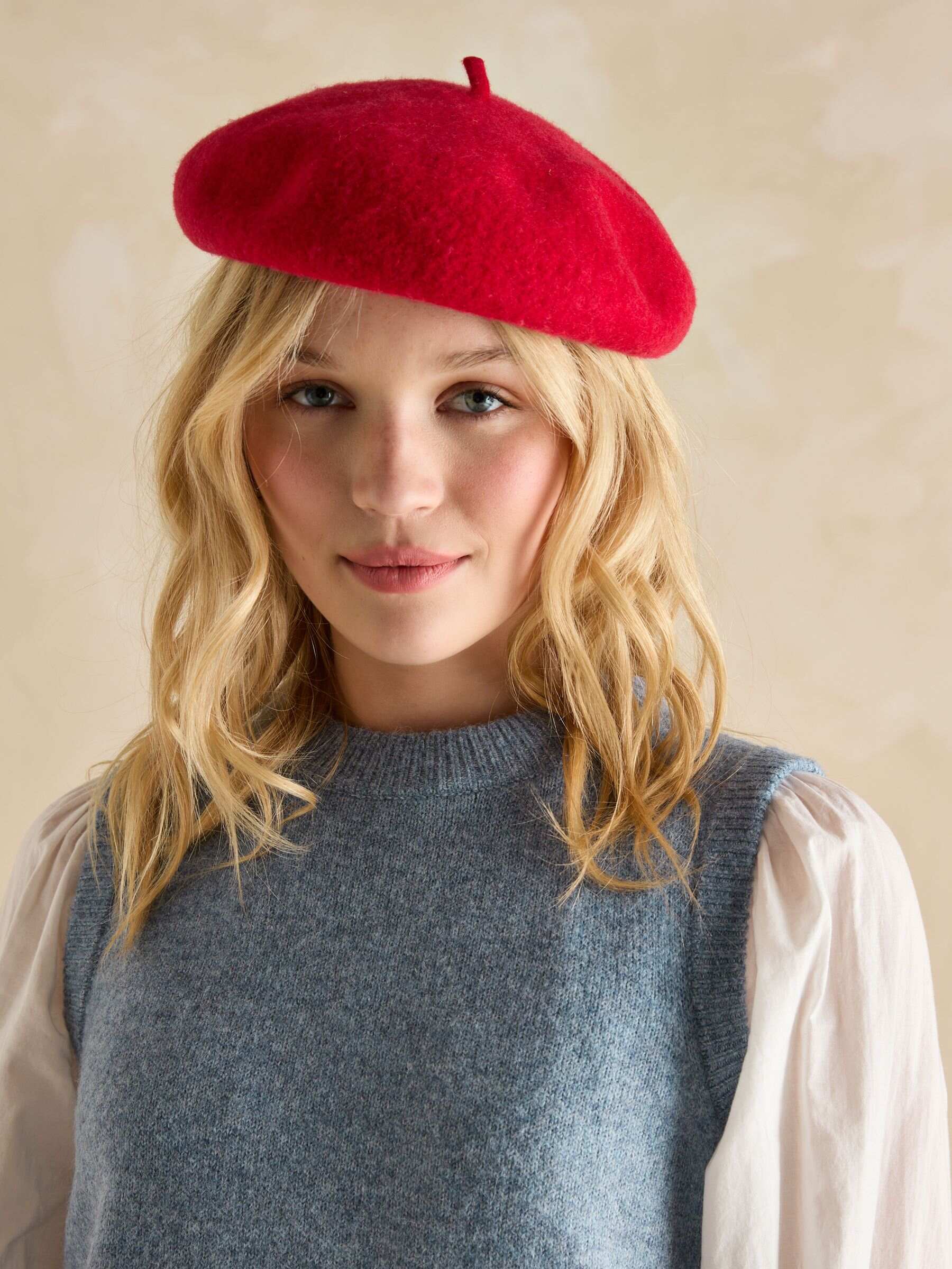 Holly Blue Knitted Vest