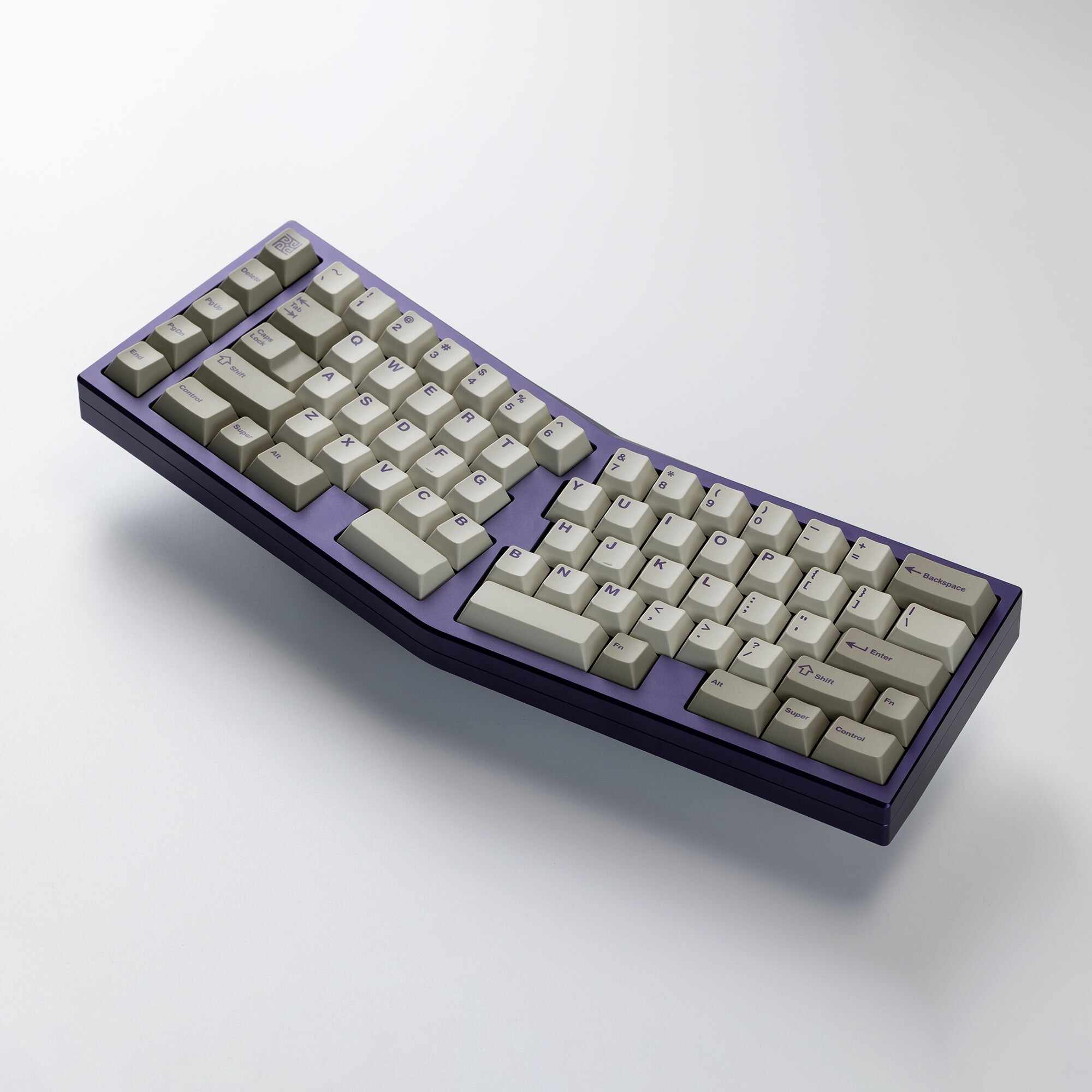 Ready to use Boomerang Patina Gray weightbar with PBTfans Office Love