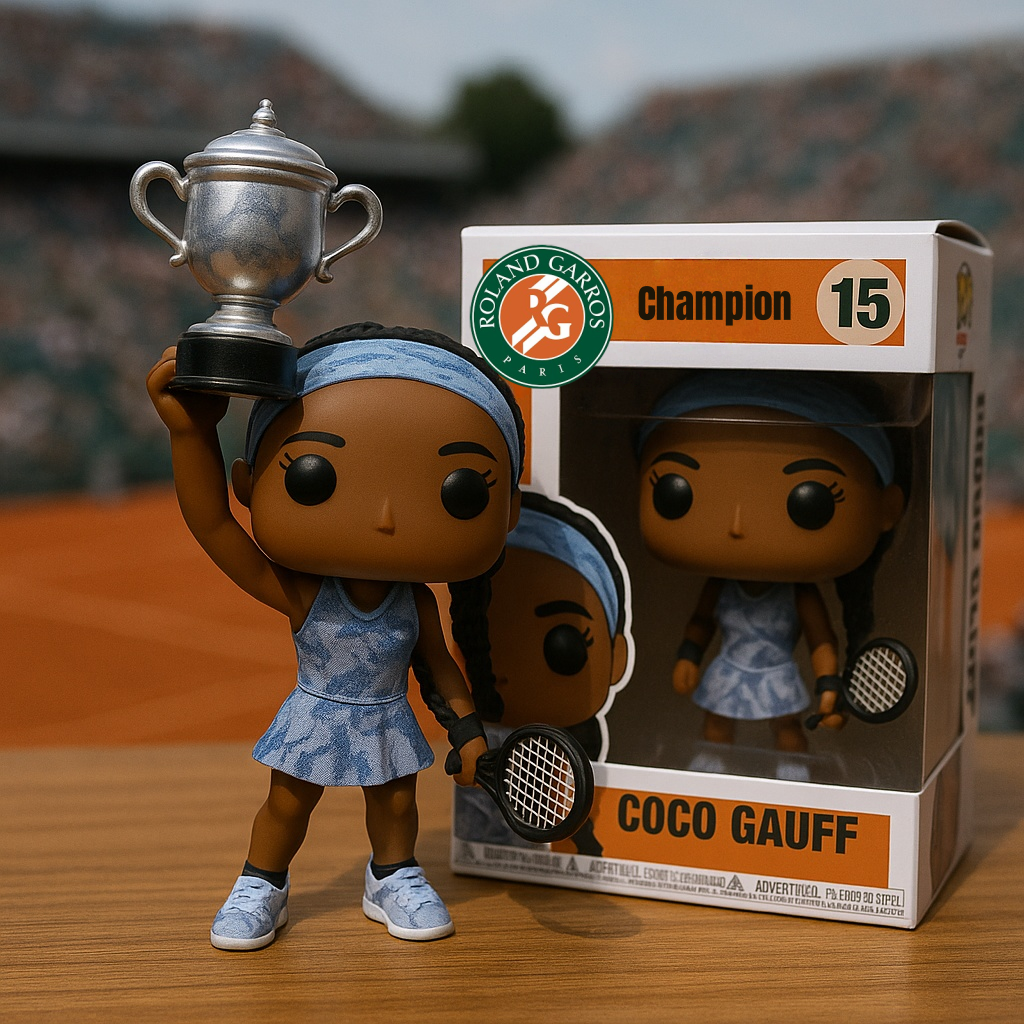 🎉Coco Gauff French Open Champion Pop Figure!