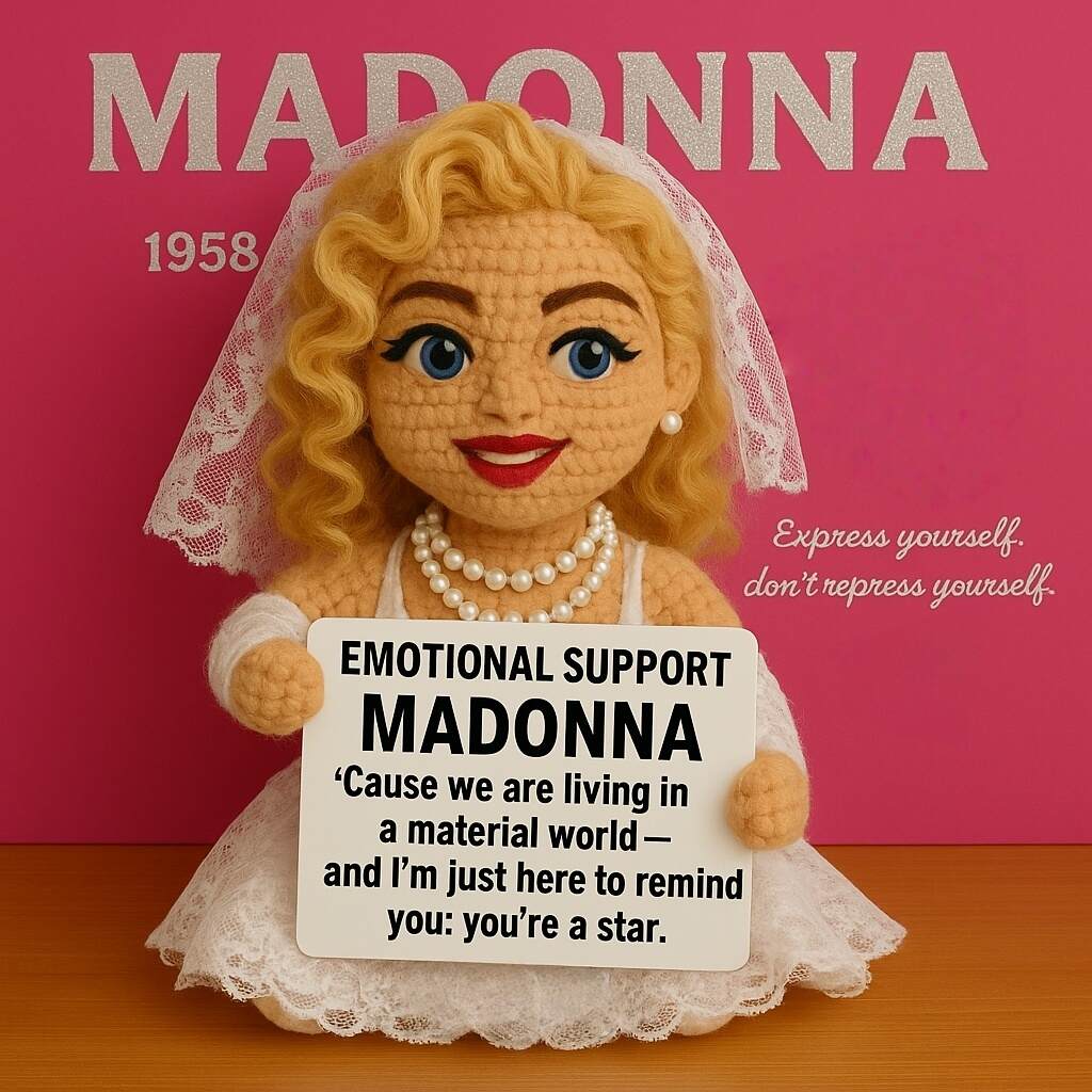 Madonna Emotional Support Doll