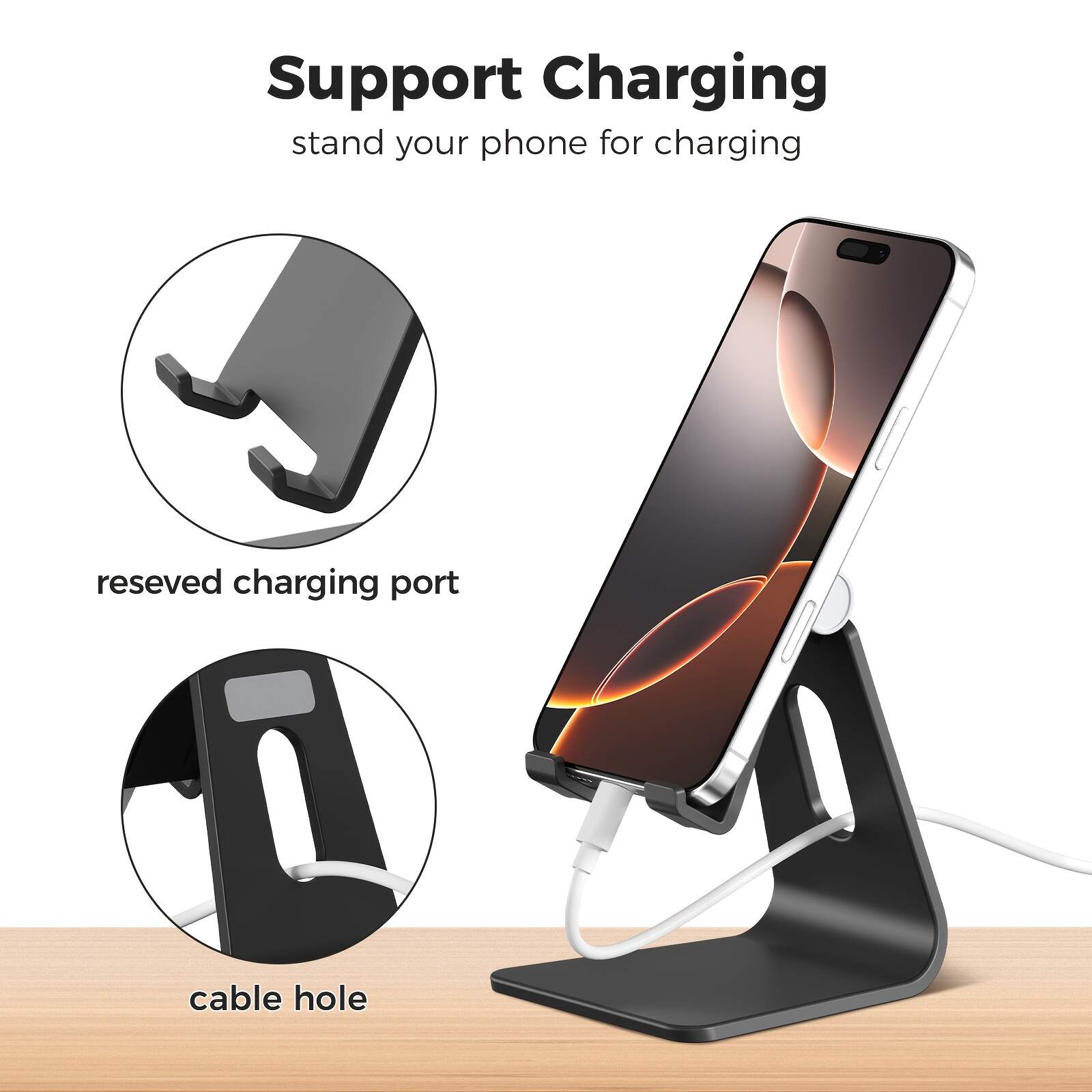 Foldable Mobile Phone Holder Flat Mobile Phone Holder