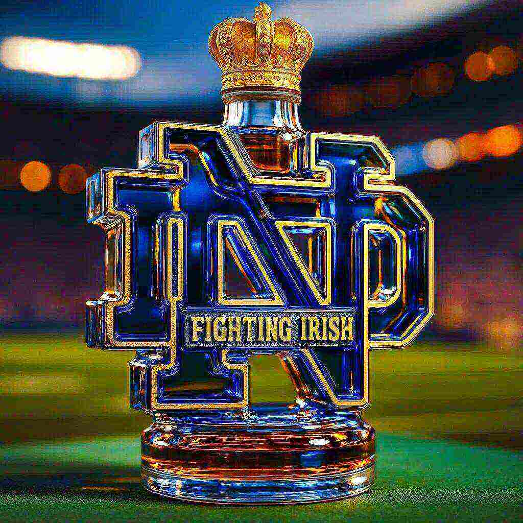 Fighting Irish Whiskey Bottle