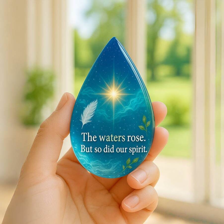 💧 HopeDrop - Flood Resistant Crystals of Strength and Love