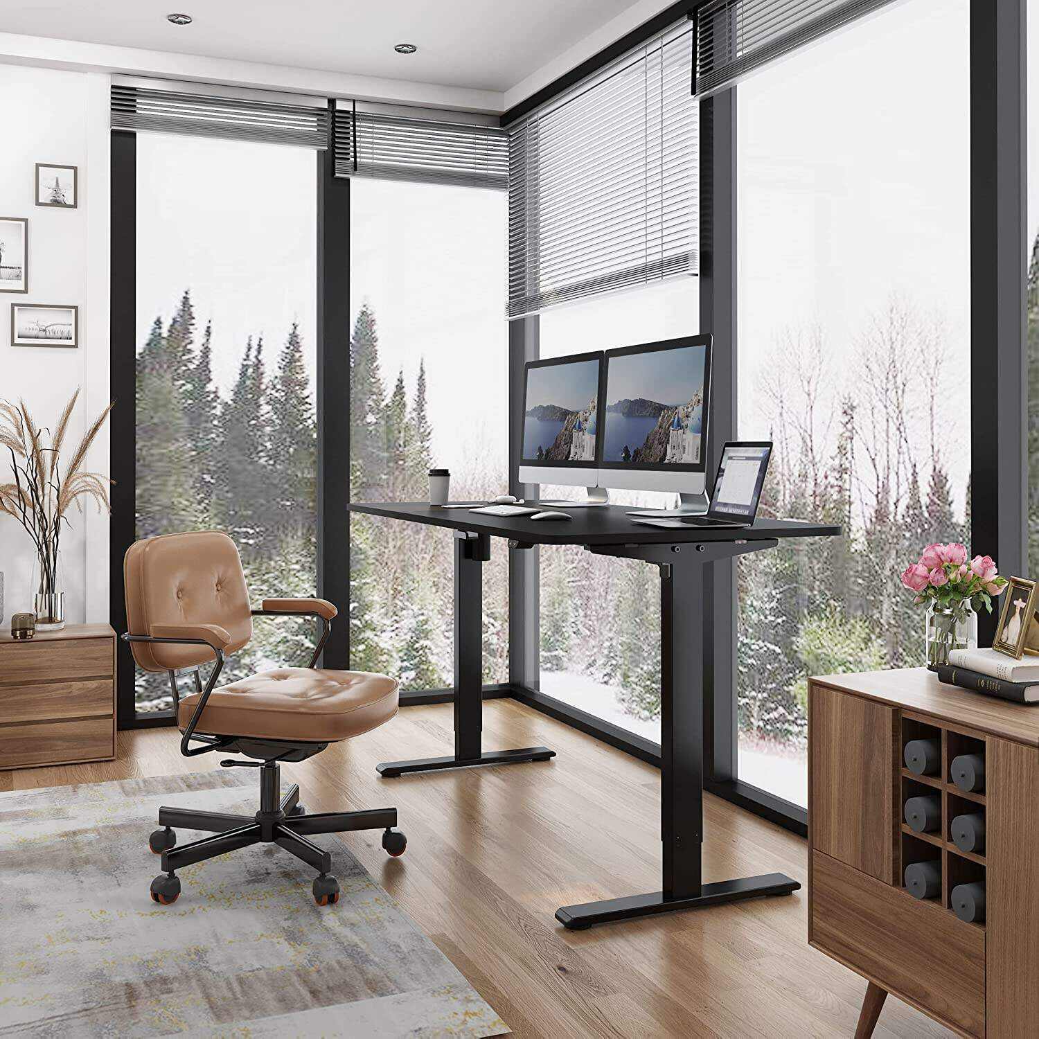 2024 New Electric Lift Computer Desk