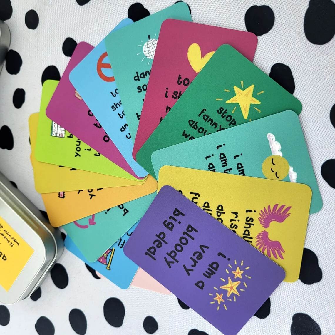 22 Sweary Assfirmations Cards Set