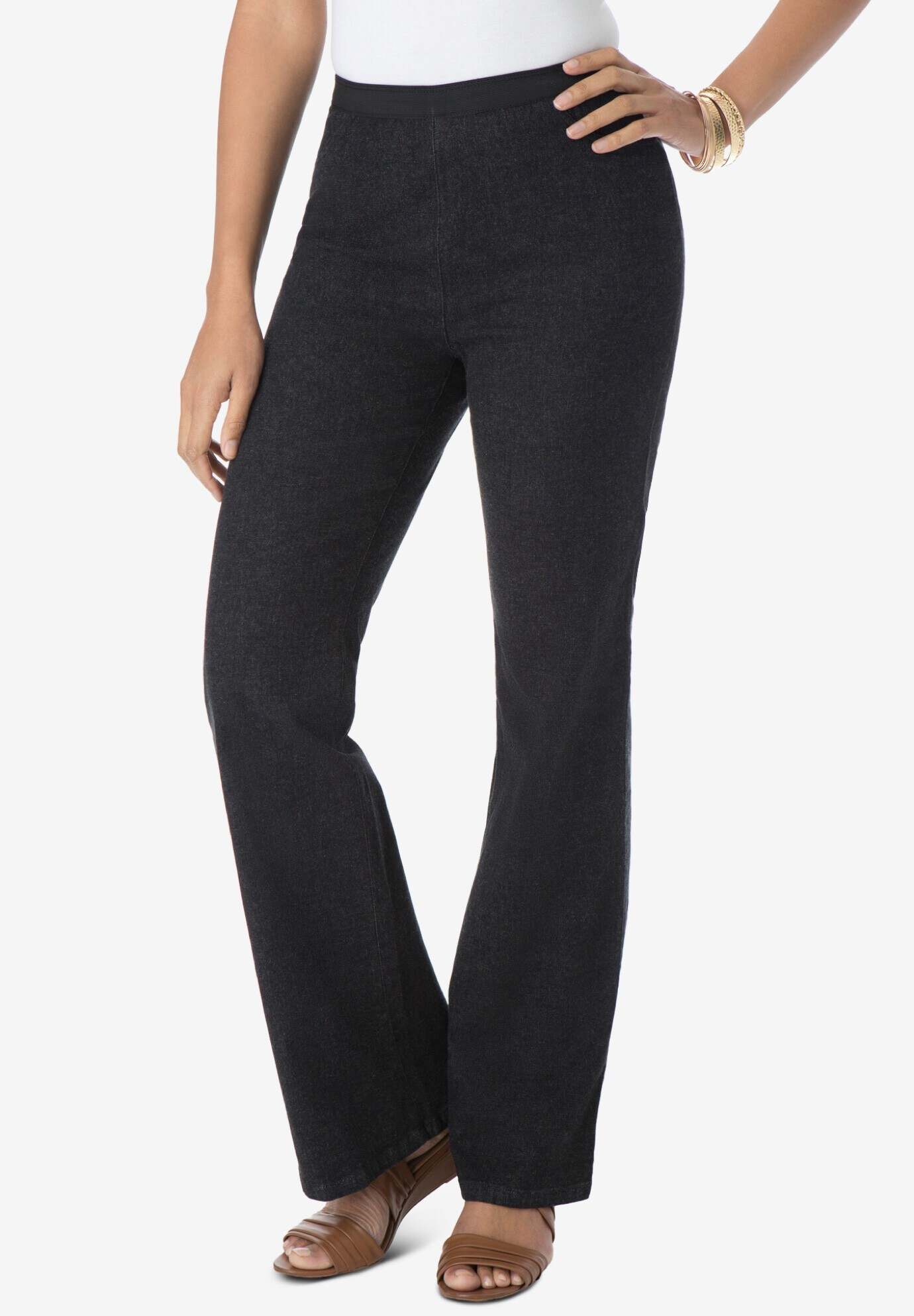 Stretch Denim Bootcut Jegging