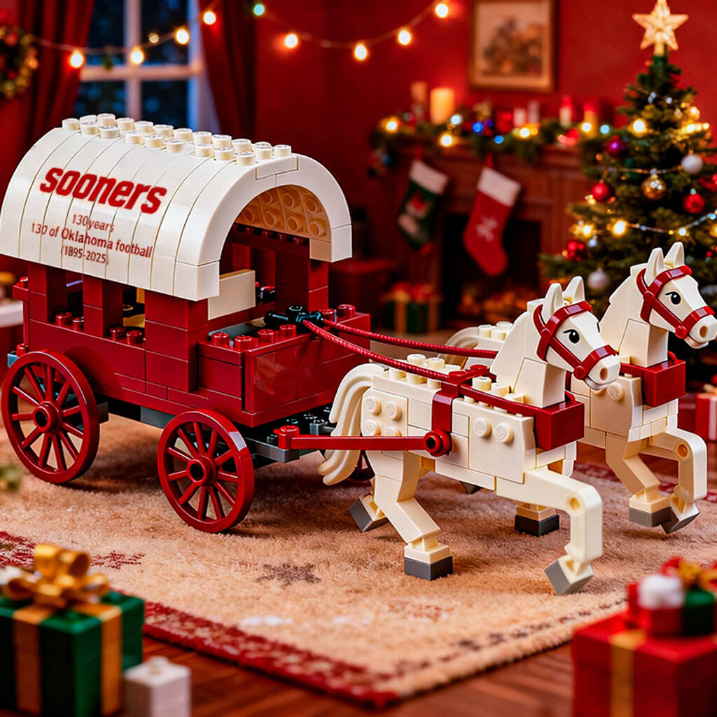 OK Sooners 130th Anniversary Building Block Set