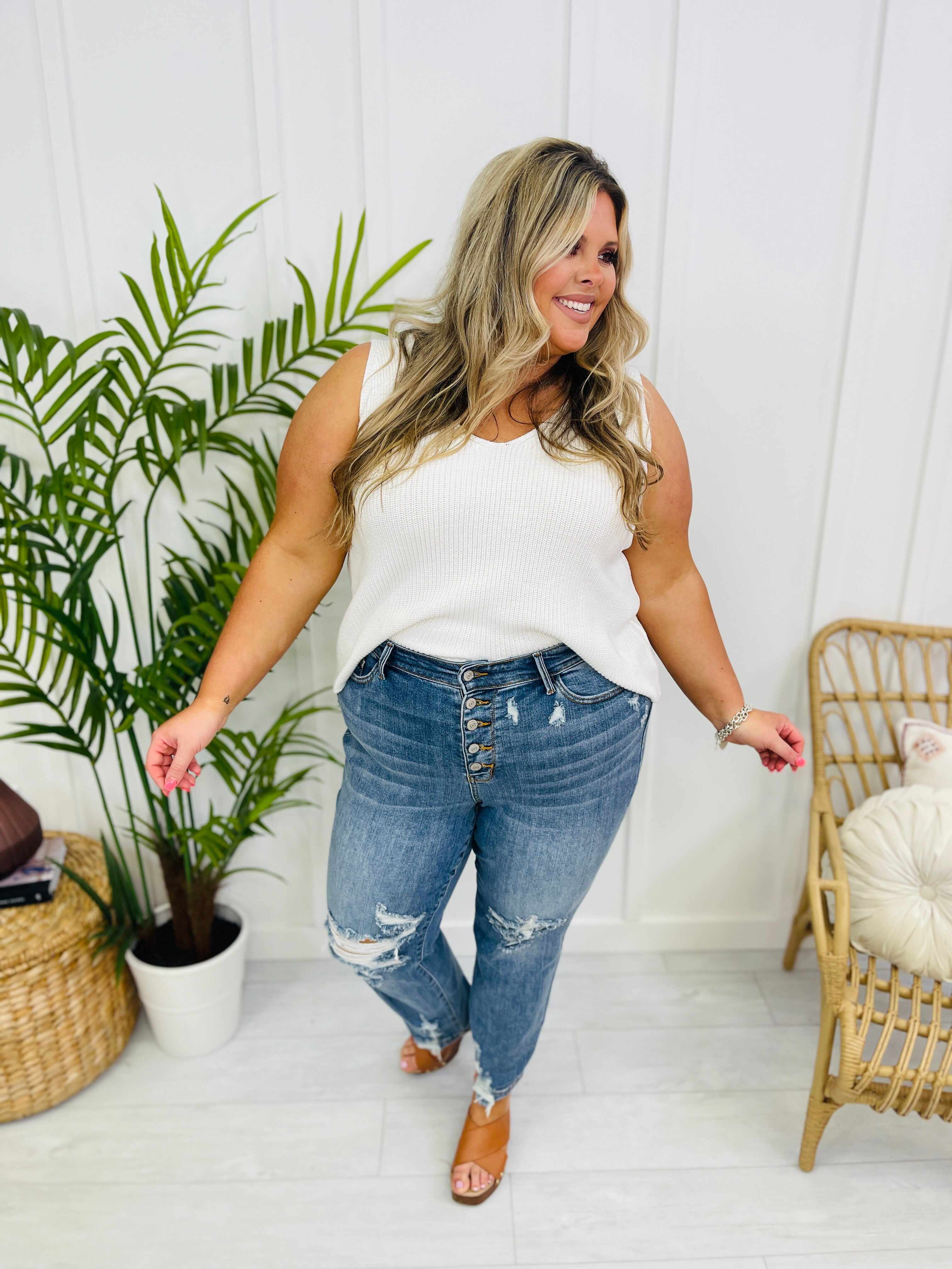 REG/CURVY Love Story Boyfriend Jeans