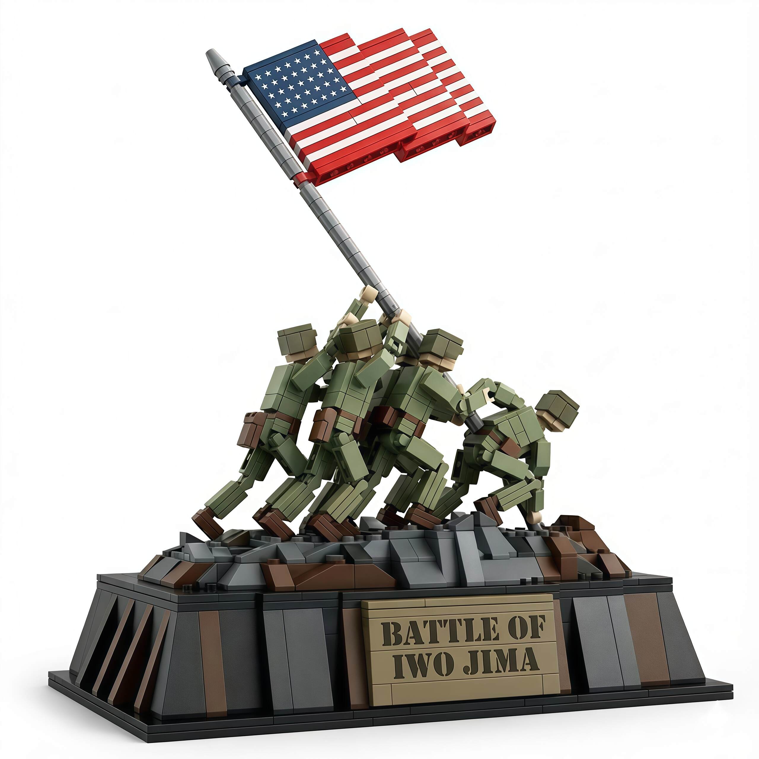Battle of Iwo Jima Collector Brick Set