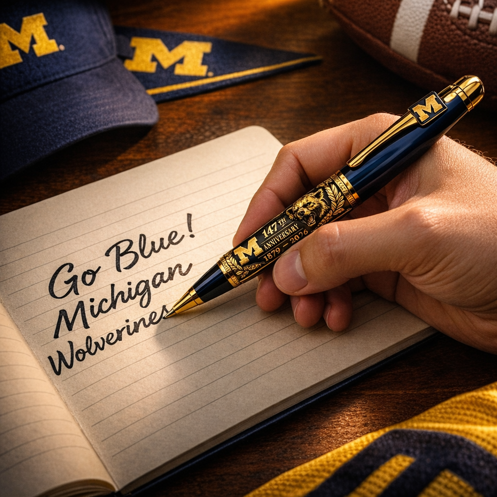 Wolverines 147th Anniversary Collector Pen