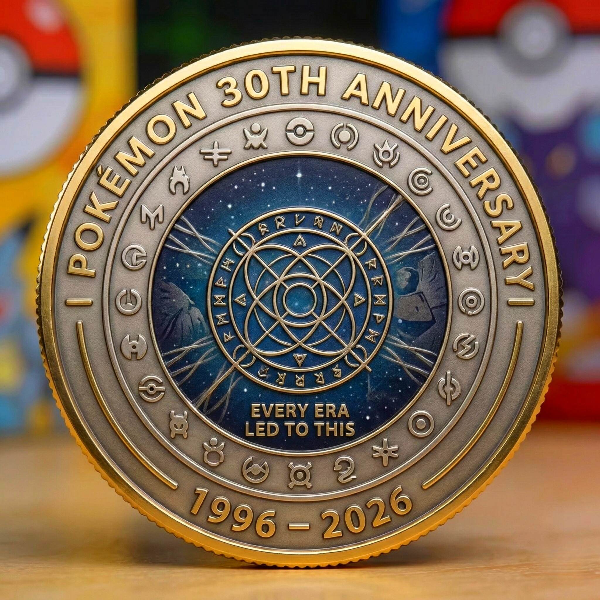 P🧿kém🧿n 30th Anniversary – Beyond All Evolution Collector Coin