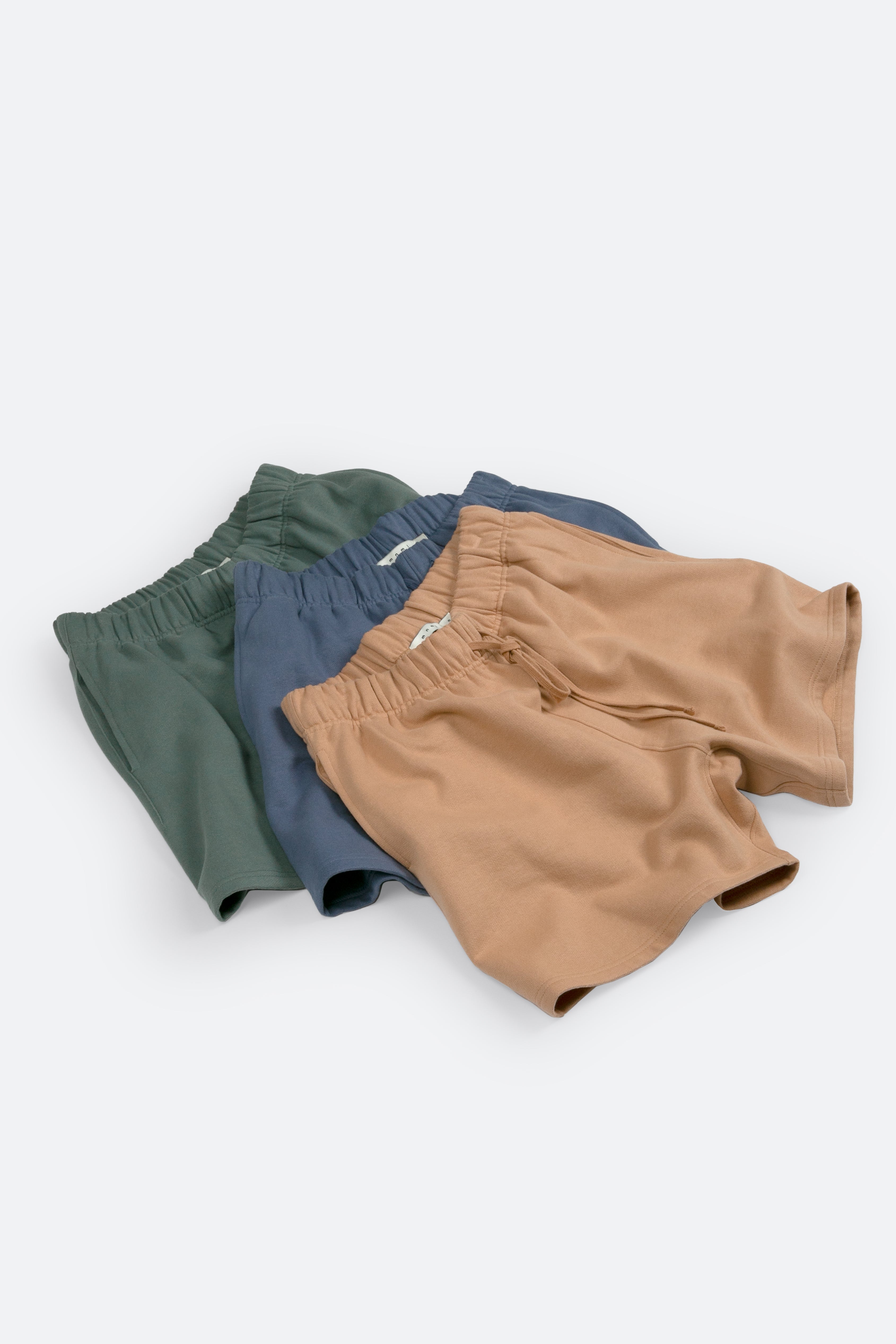 Every Day Sweatshorts 3 Pack - Dark Teal/Country Purple/Maple