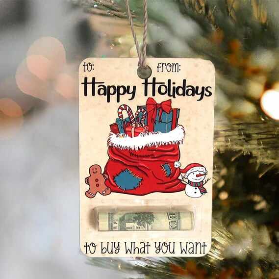 🎅Christmas Gift--💸Christmas Money Holders Gift