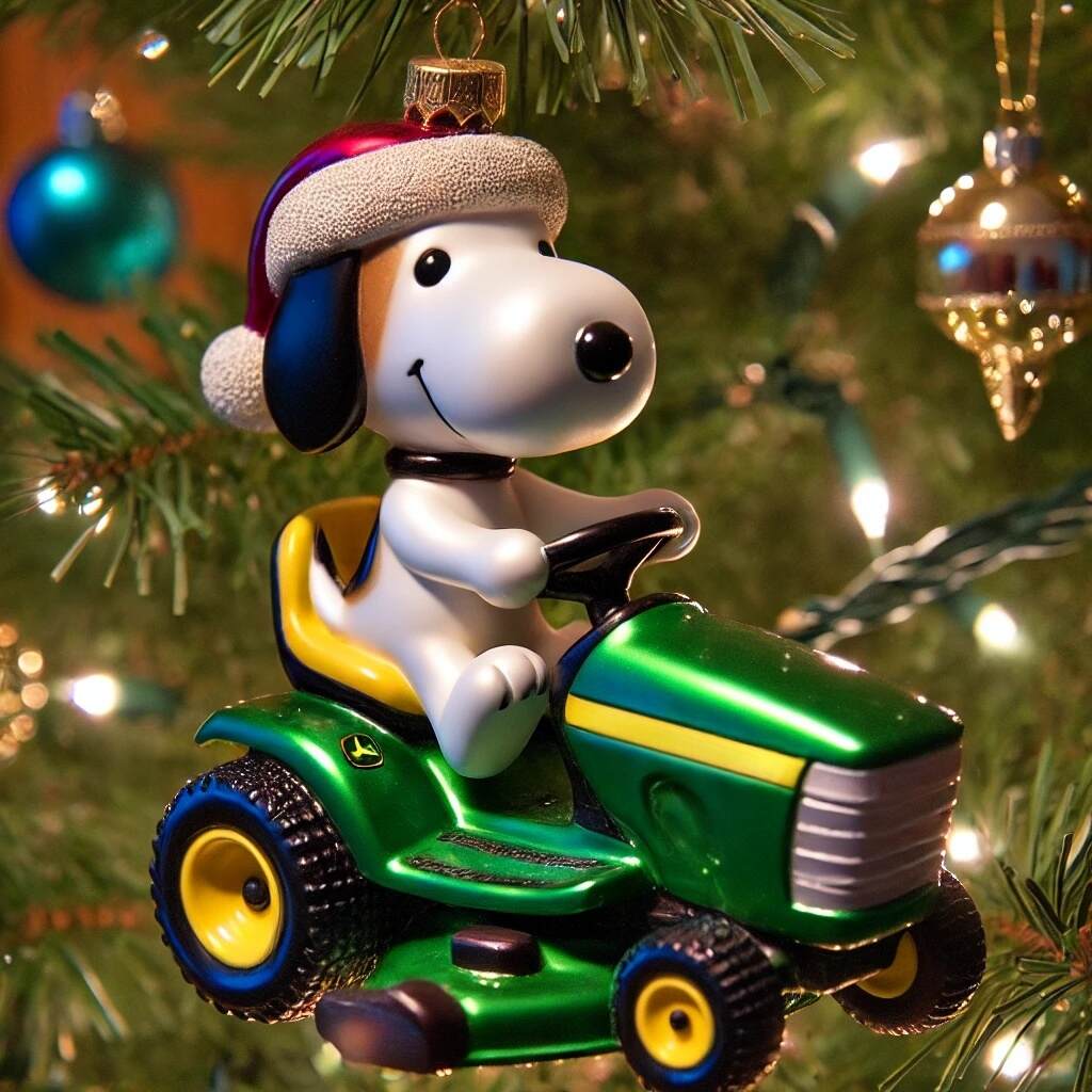 John Deere Christmas Ornament