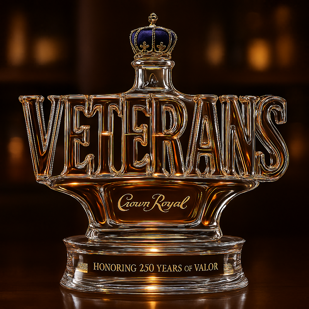 VETERANS Whiskey Bottle