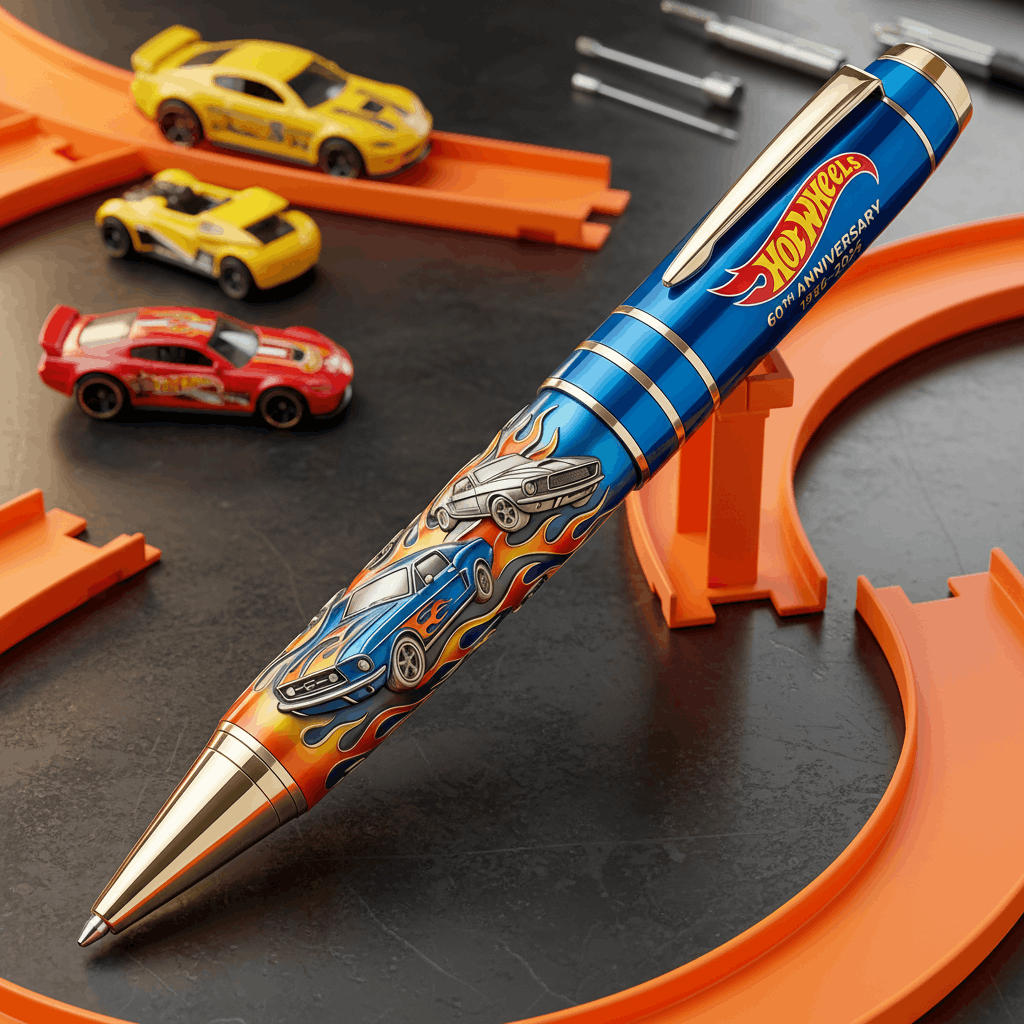 Hot Wheels 60th Anniversary Commemorative Collector's Edition Ballpoint Pen