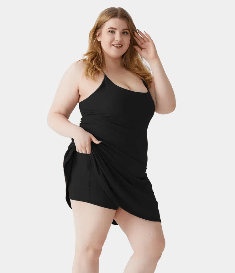 🔥Flash Sale🔥Softlyzero Plush Backless Active Dress-Easy Peezy