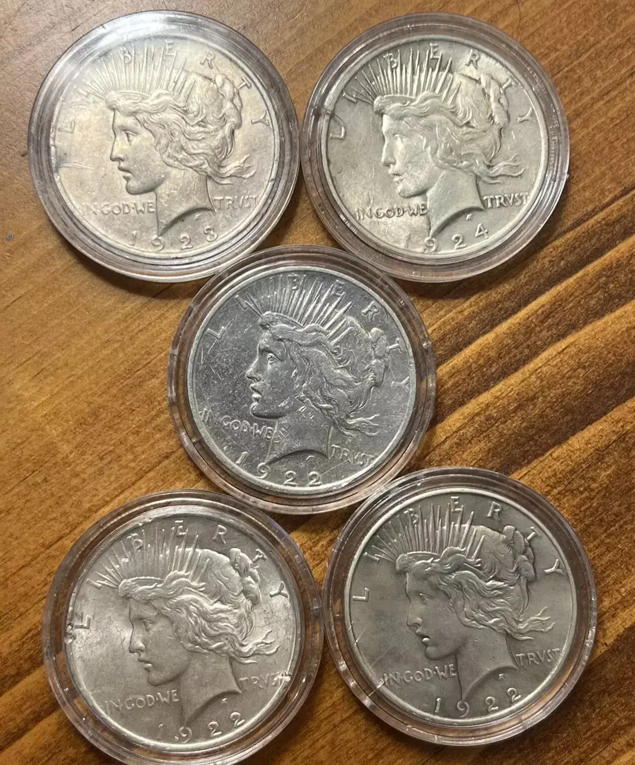 🕊️✯ MIXED DATE ✯The Complete Collection of 1921~1935 Peace Silver Dollar