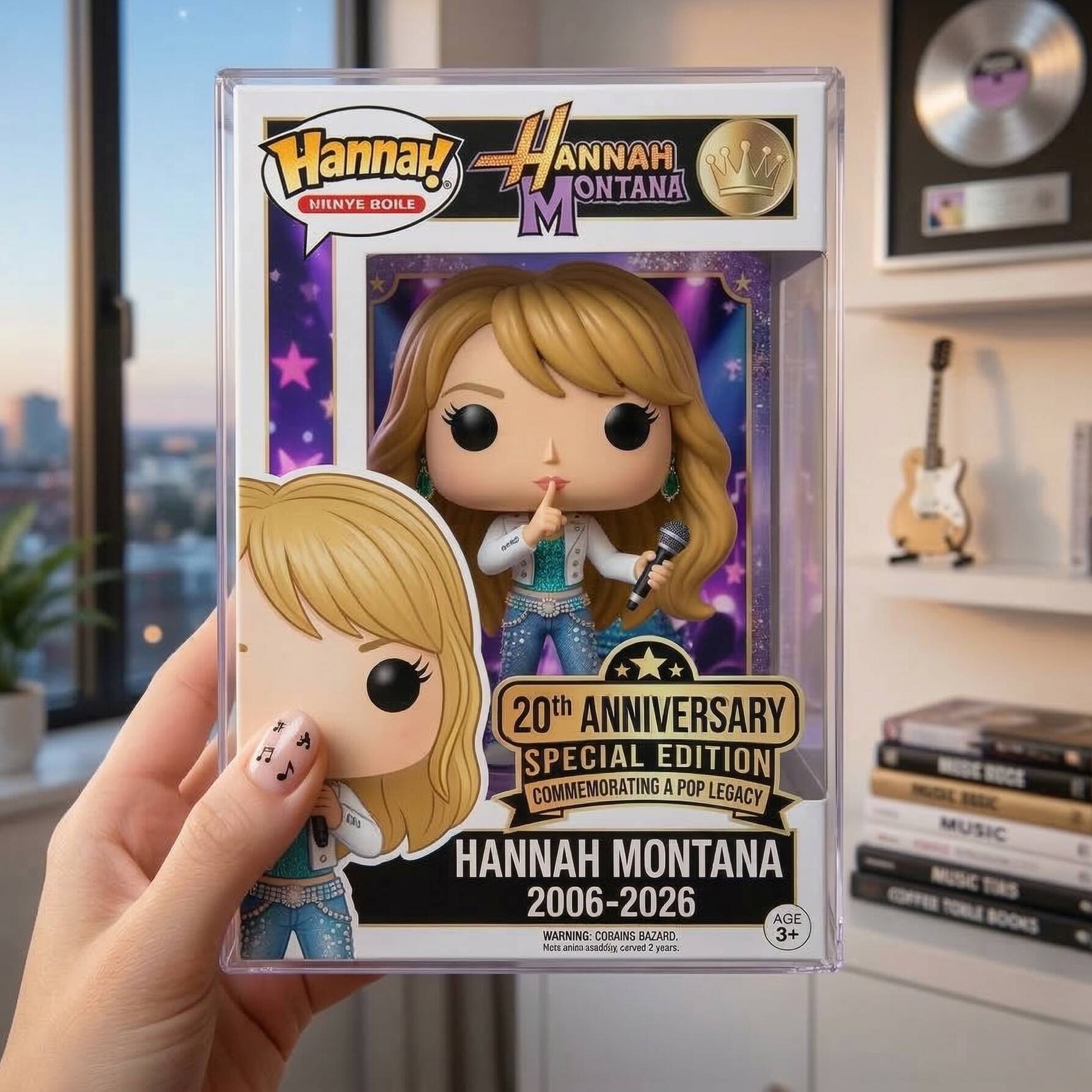Hannah Montana 20th Anniversary Special Edition Pop！Figure