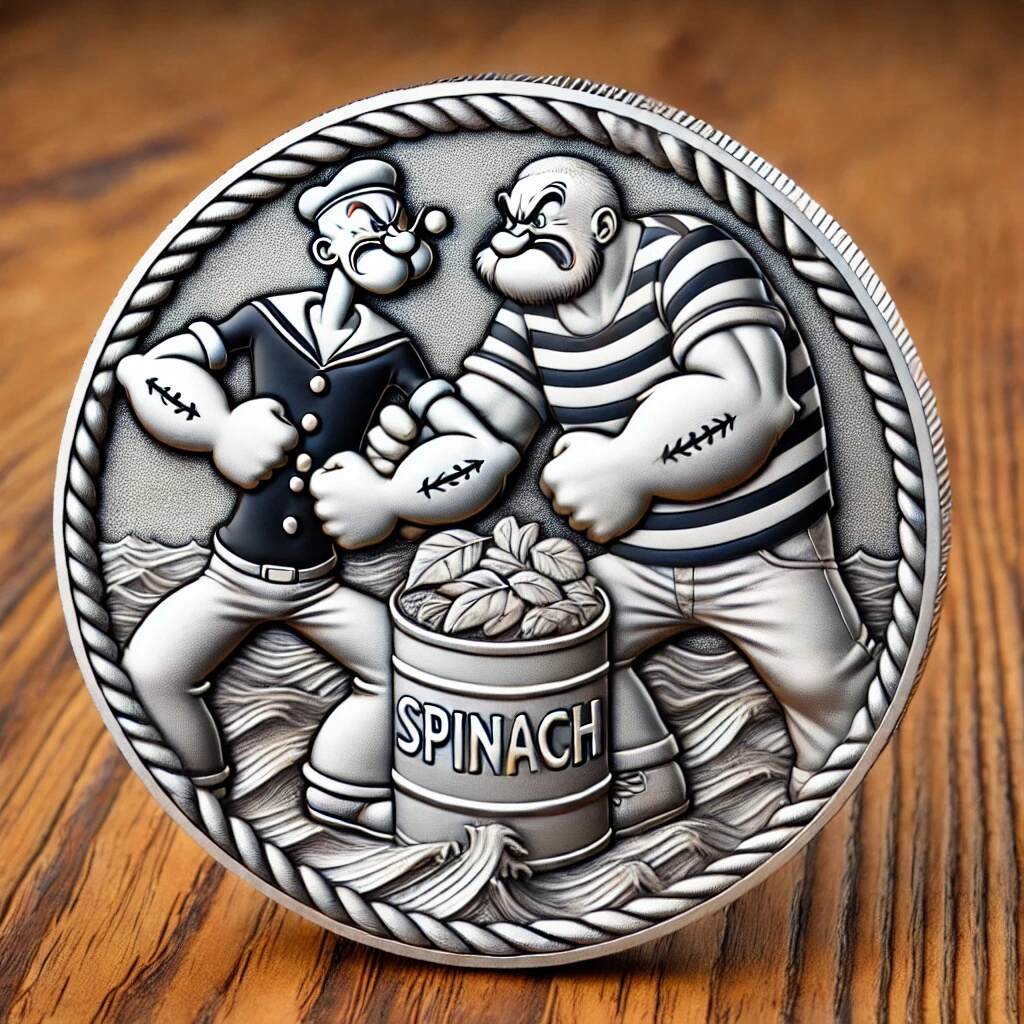 Popeye vs. Bluto Commemorative Coin