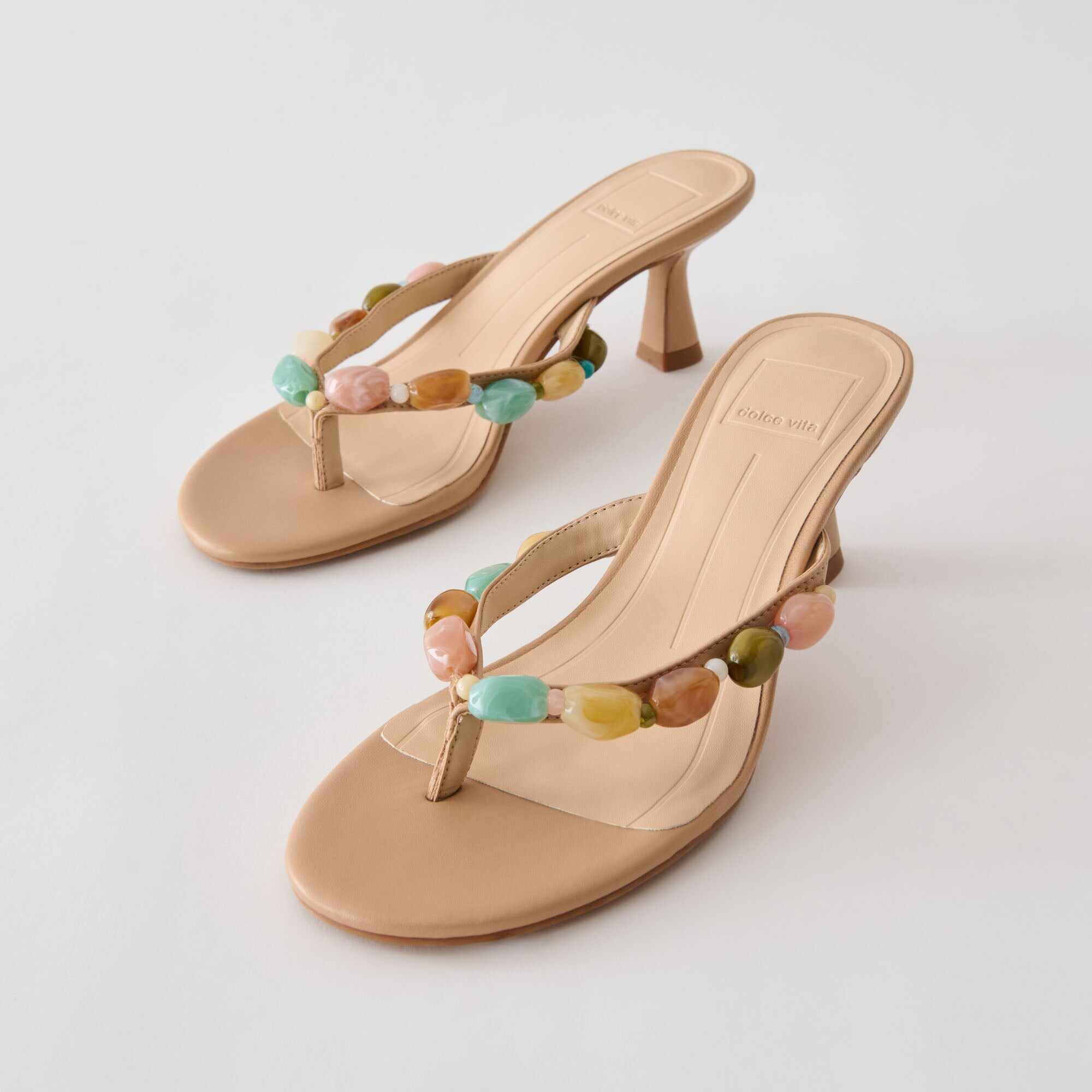 DAKSIE HEELS CAFE LEATHER
