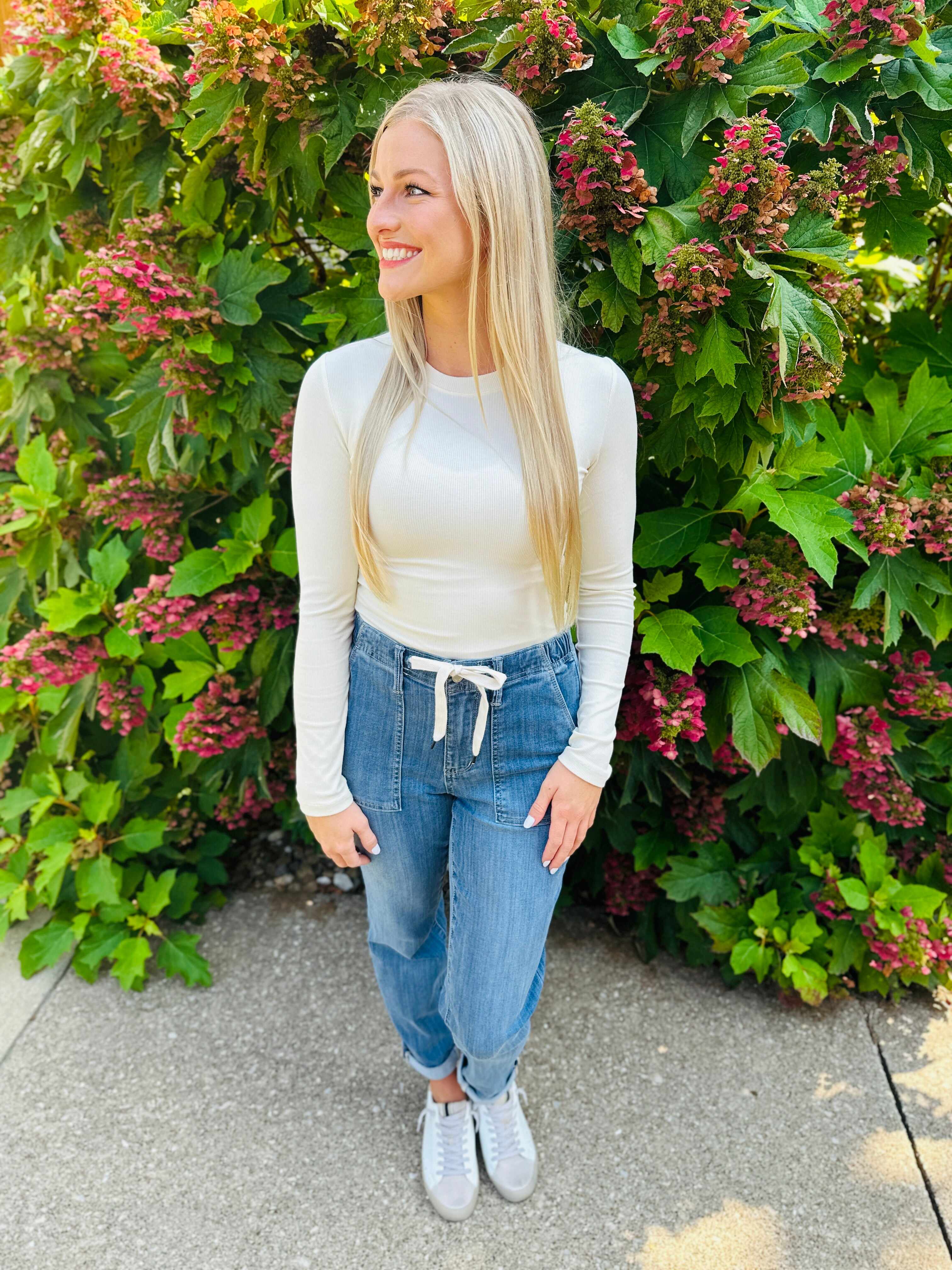 Joggers REG/CURVY Jog It Out Denim Joggers RESTOCK!