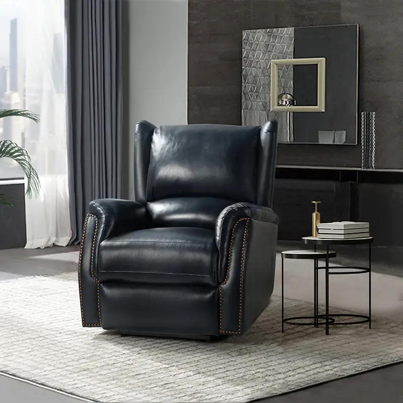 Flora Genuine Leather Power Recliner