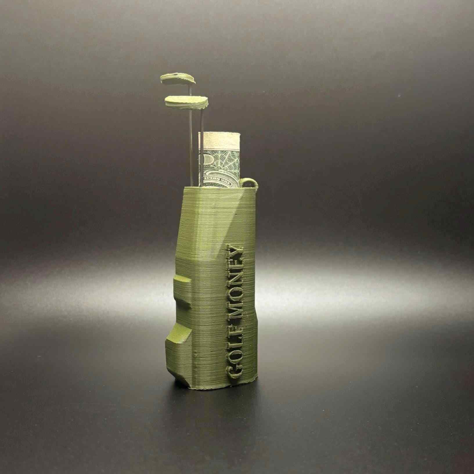 Golf Bag Money Holder Ornament