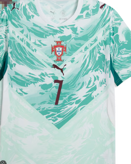 Cristiano Ronaldo Portugal National Team Puma 2026 Away Replica Jersey - White