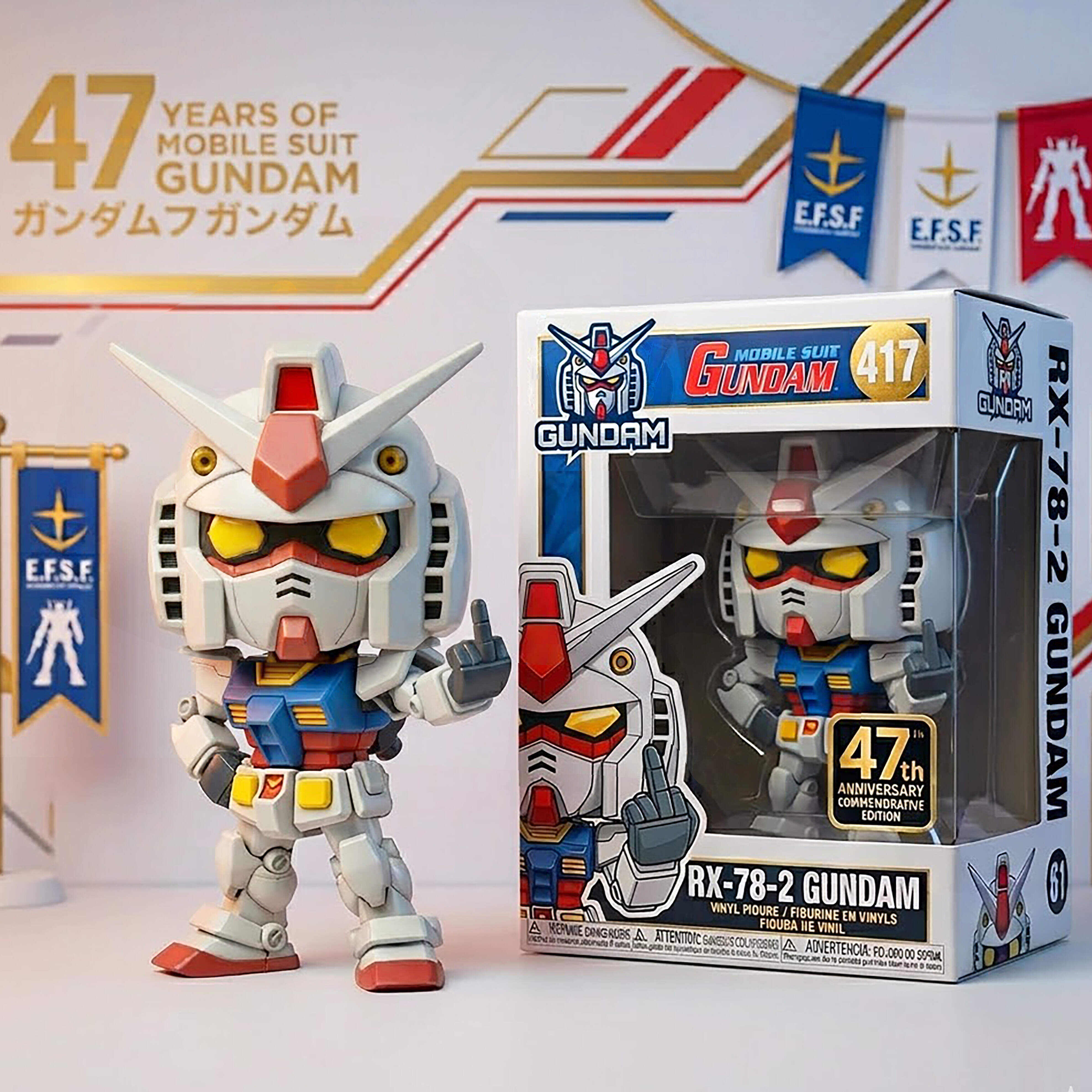 High Voltage RX-78-2 Scale Model Figure