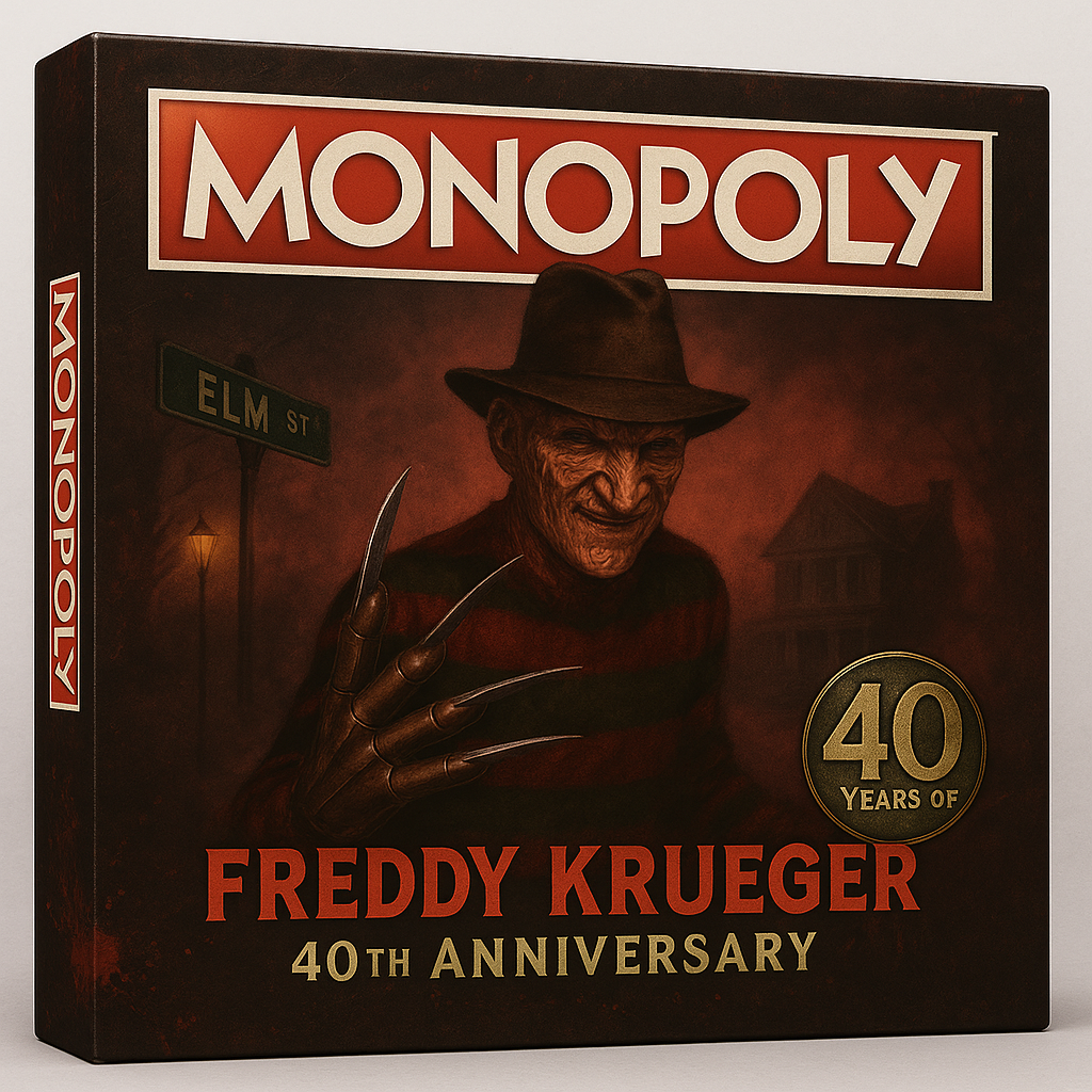 MONOPOLY: Freddy Krueger 40th Anniversary Edition