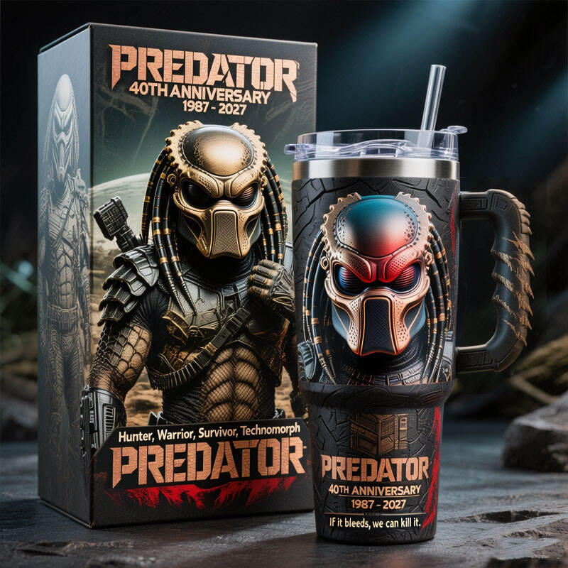 Predator 40th Anniversary Tumbler