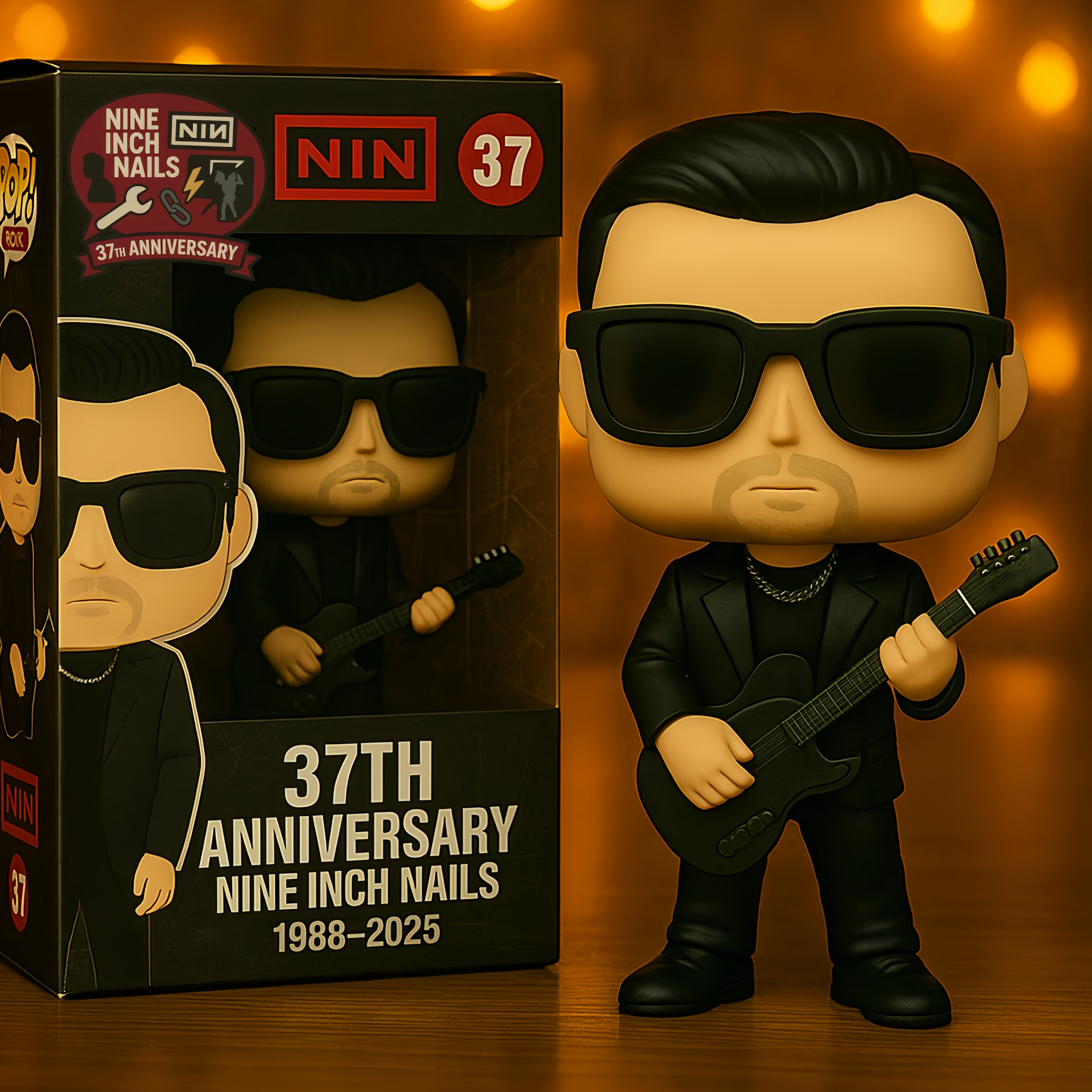 Nine Inch Nails（NIN）37th Anniversary POP Figure!