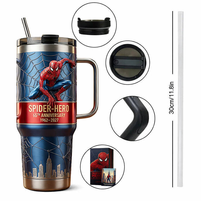 🕷️ Spider-Hero 65th Anniversary Everyday Tumbler