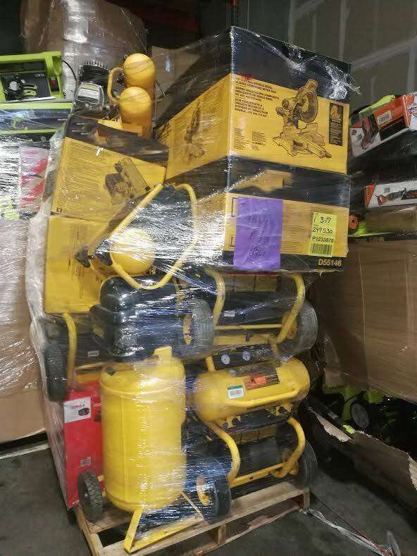 🎁2024 NEW Customer Returns Tool Pallets Online⭐Buy 7 FOOT TALL “MONSTER” PALLETS Online