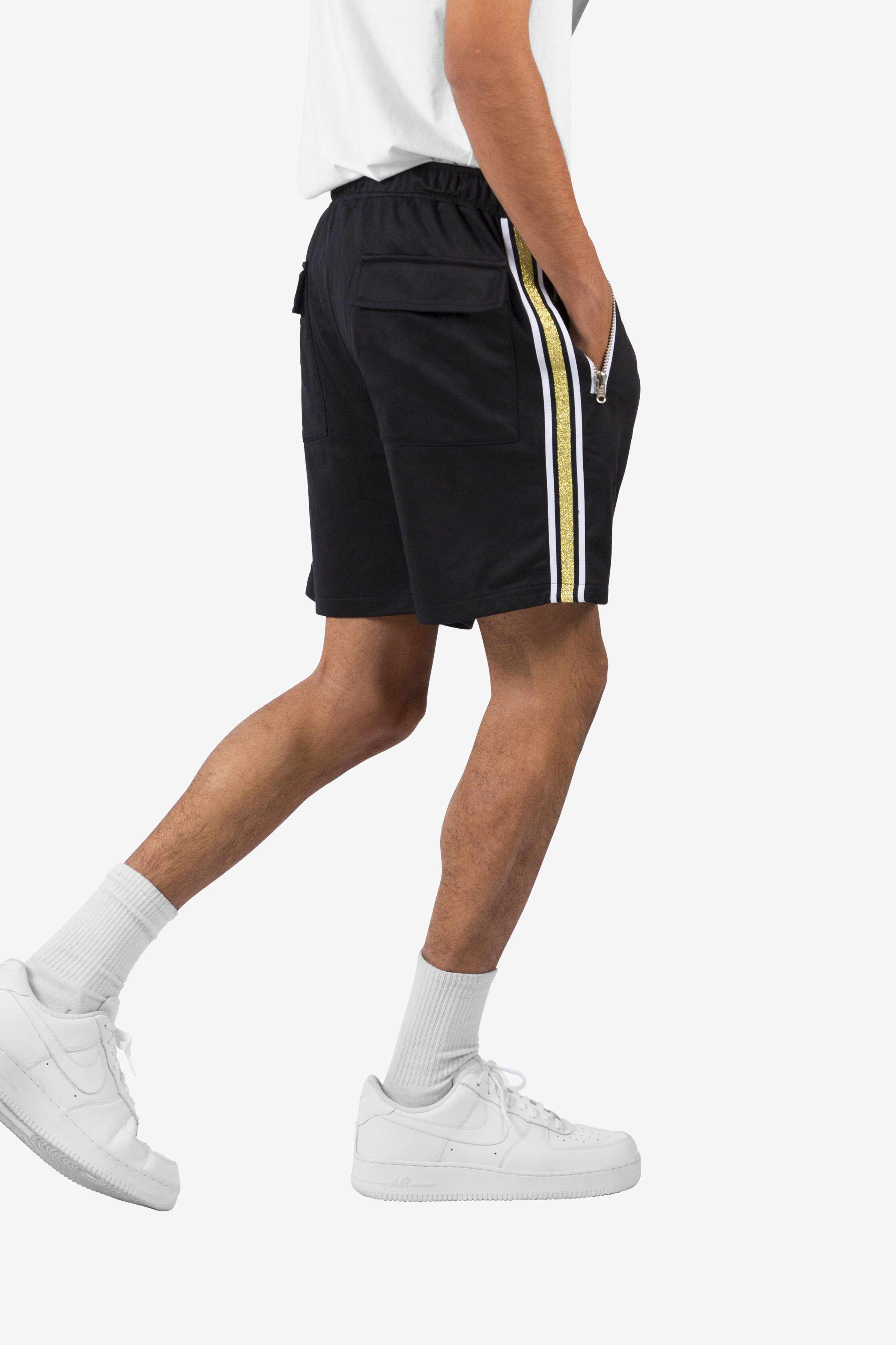 Lux Shorts - Black/Gold
