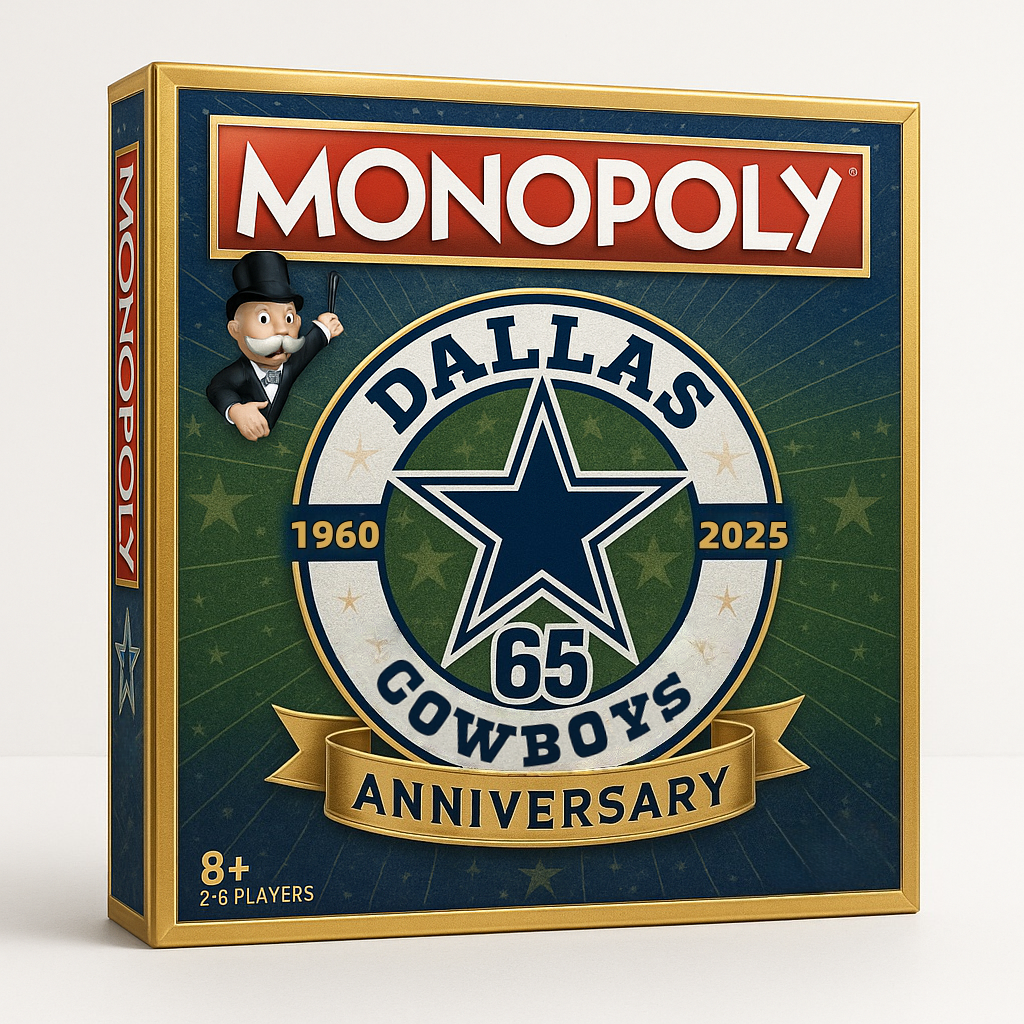 MONOPOLY: Dallas Cowboys – 65th Anniversary