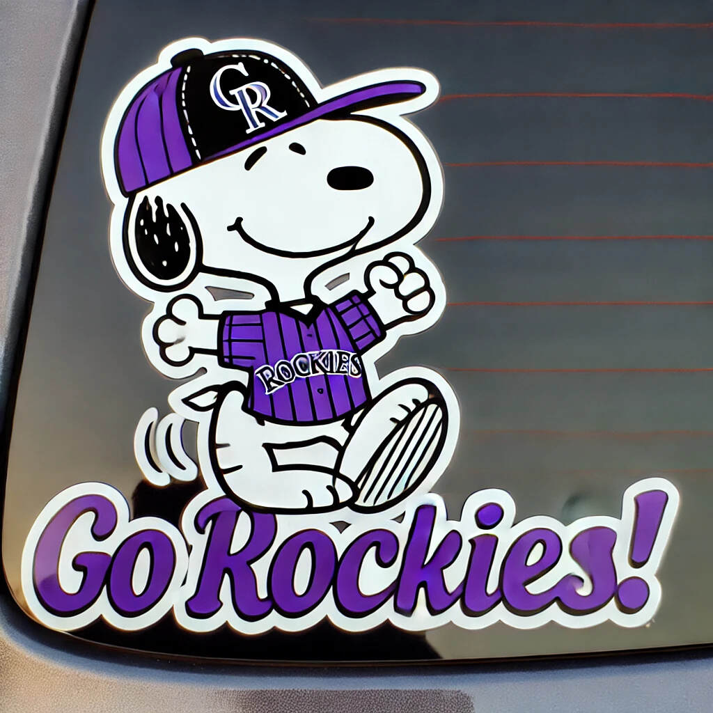 SNPY X MLB Car Decals