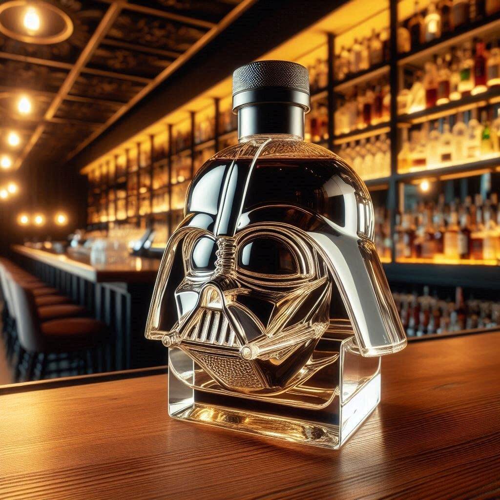 Star Wars Helmet Whiskey Bottle