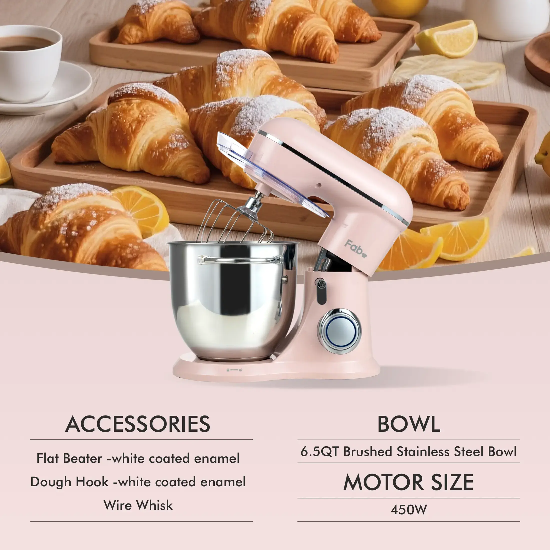 3.5QT/6.5QT Stand Mixer, 10-Speed Tilt-Head Electric Stand Mixer, 3-In-1 Kitchen Mixer with Bowl, Dough Hook, Whisk and Beater, Food Mixer for Baking, Cake and Most Home Cooks