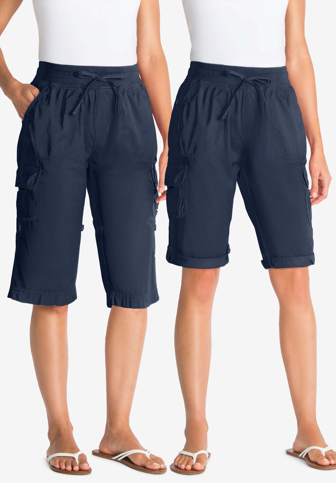 Convertible Length Cargo Short