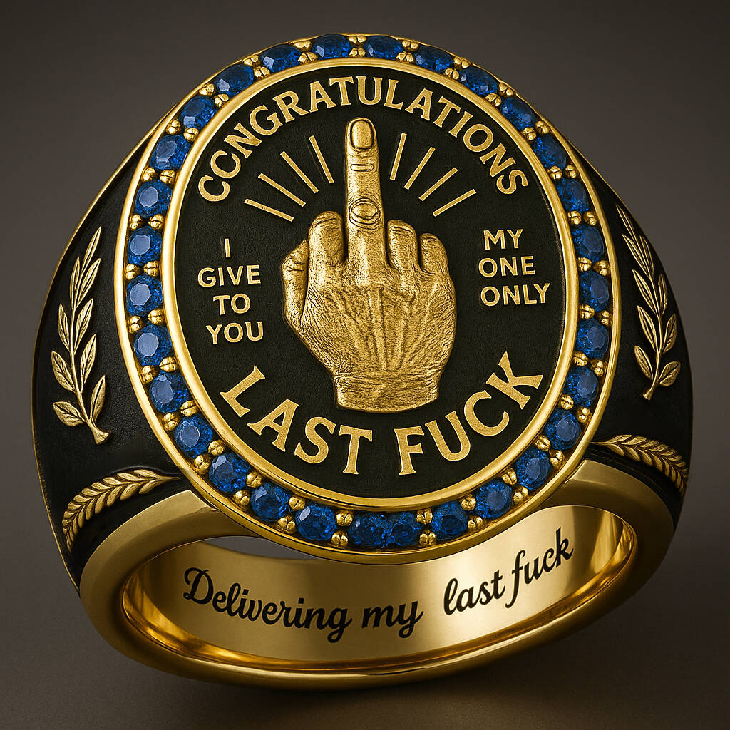 The Last Fuck Given Ring