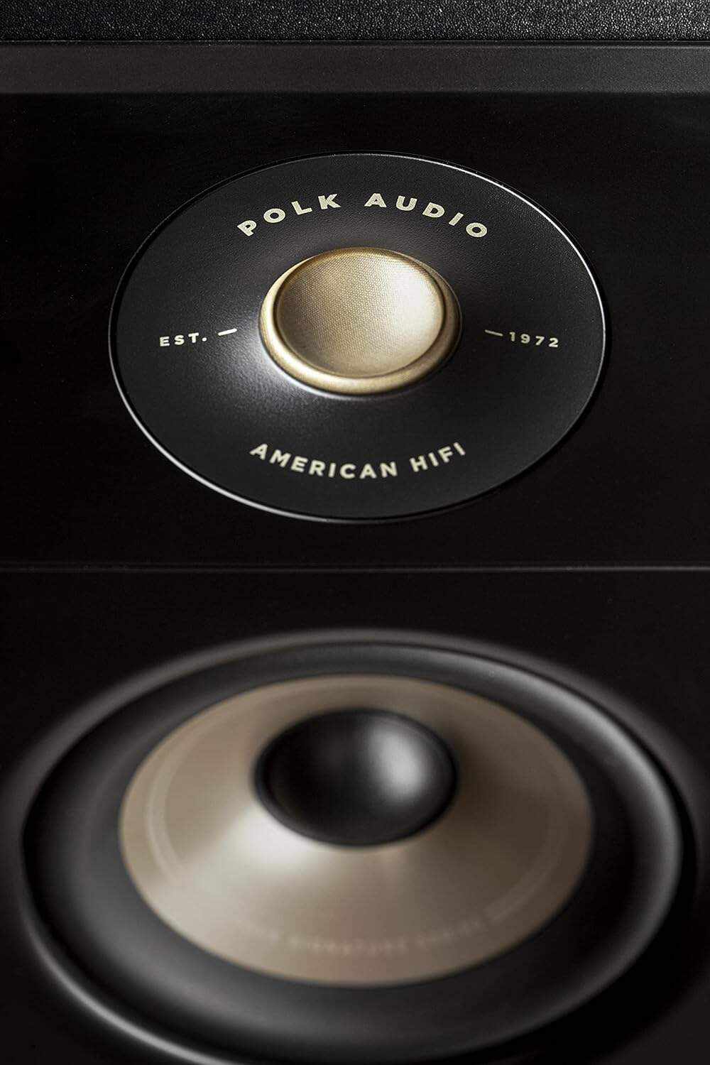 Polk Audio Signature Elite ES20 Bookshelf Speaker - Hi-Res Audio Certified,Dolby Atmos & DTS:X Compatible, 1