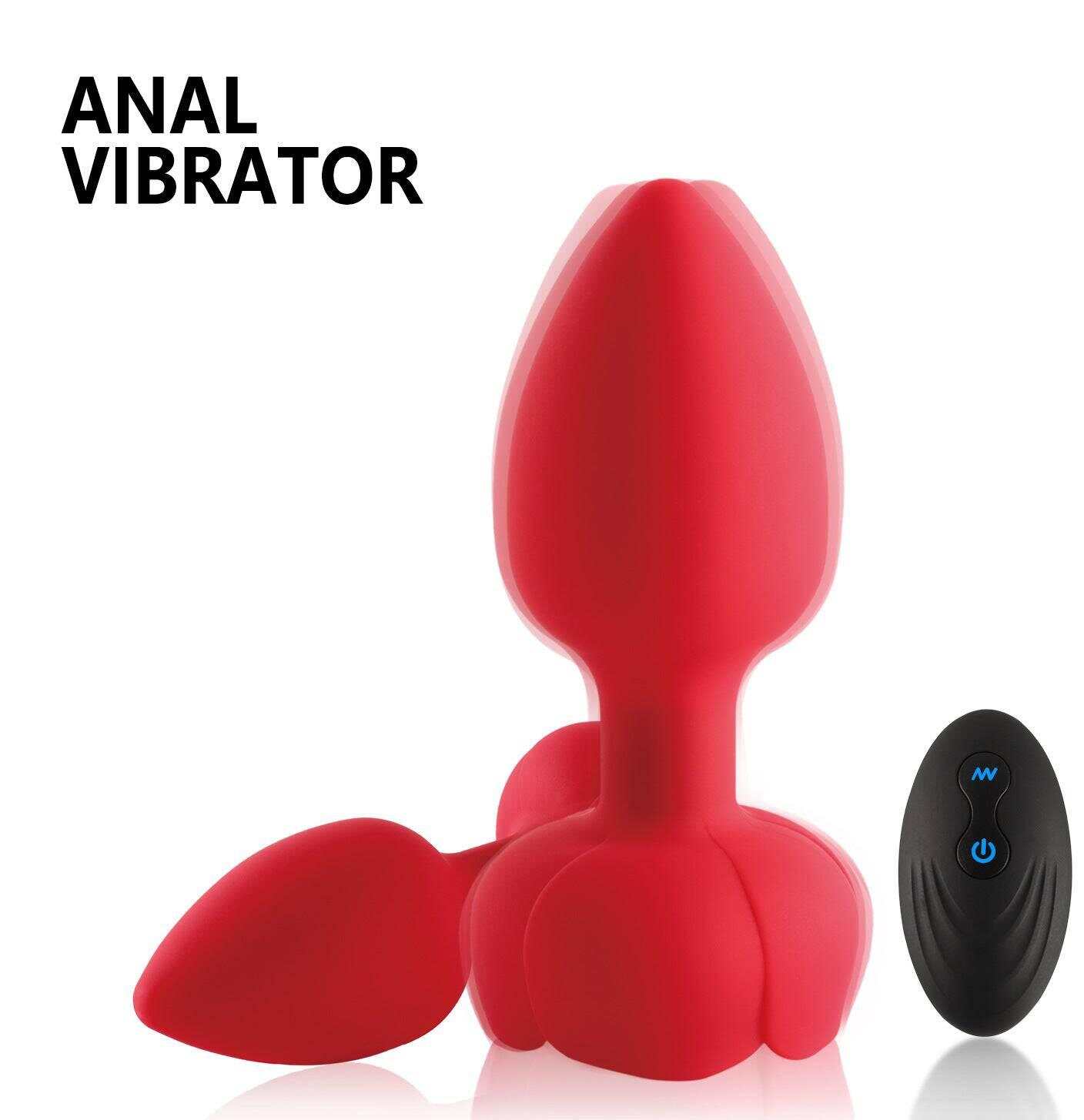 Rose-Shaped Anal Plug