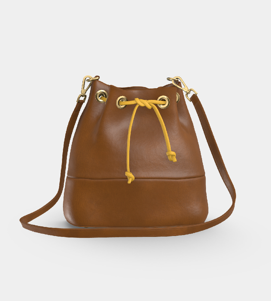 Custom Brio Crossbody Bucket Bag