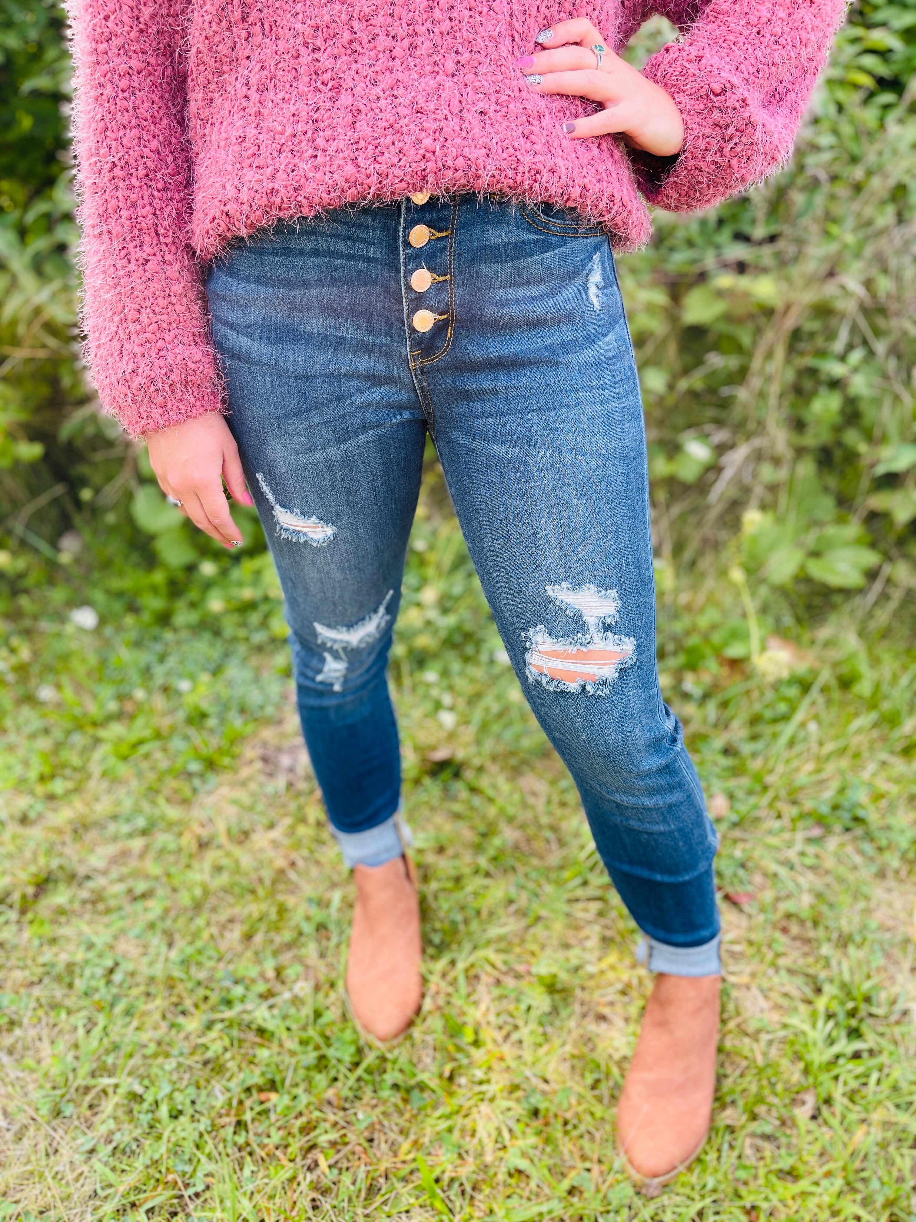 PLUS/REG How'd You Get So Fly Skinnies
