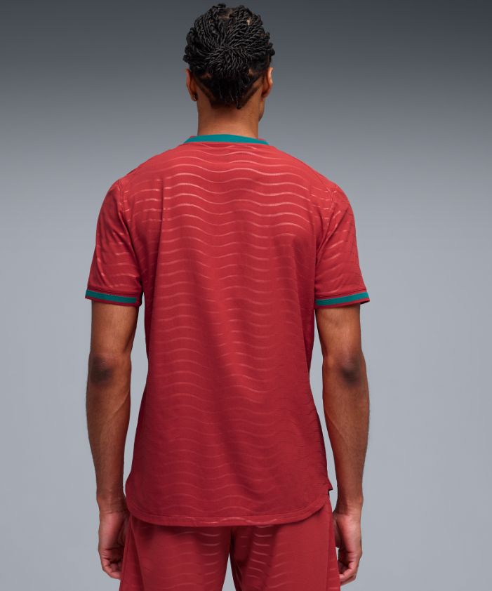 Portugal National Team Puma 2026 Home On Field Authentic Jersey - Red